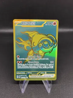 Pokemon TCG: Chi-Yu EX 241/091 PAF: Paldean Fates Hyper Rare Card NM/M - Image 1