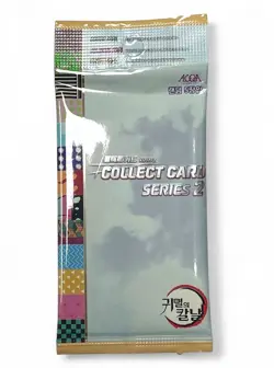 2022 Demon Slayer Collect Card Series 2 Korean Sealed Booster Pack - Image 1