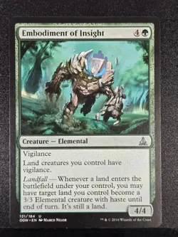 Embodiment of Insight Magic MtG Oath of the Gatewatch NM - Image 1