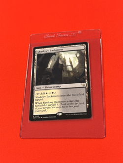 Shadowy Backstreet (MKM #268) Plains Swamp surveil land, Regular Non-Foil MTG LP - Image 4