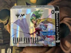 Magic the Gathering Final Fantasy Collector Booster Box New Sealed MTG 12 Packs! - Image 1
