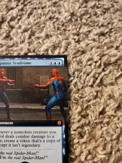 Impostor Syndrome - EXTENDED ART MTG Marvel's Spider-Man NM Magic - Image 3