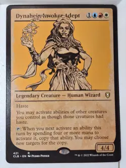 Dynaheir, Invoker Adept - Showcase Commander: Baldur's - Magic the Gathering MTG - Image 1
