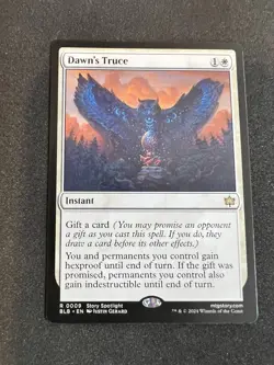 Dawn's Truce (REGULAR) x1 - MTG Bloomburrow BLB #9 - Image 1