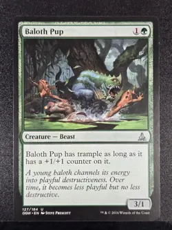 Baloth Pup #127 Oath of the Gatewatch OGW Magic MTG NM - Image 1