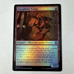 Cacophony Scamp - [Foil] #124 Phyrexia: All Will Be One NM MTG - Image 1