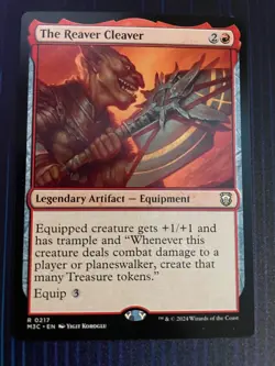 MTG Magic The Reaver Cleaver Commander Modern Horizons 3 Rare NM - Image 1
