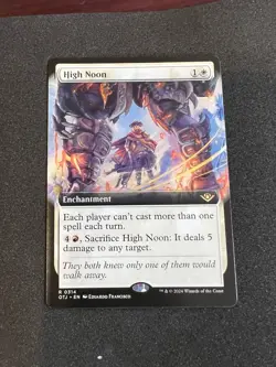 MTG High Noon Extended Art R 0314 Regular Outlaws of Thunder Junction OTJ NM - Image 1