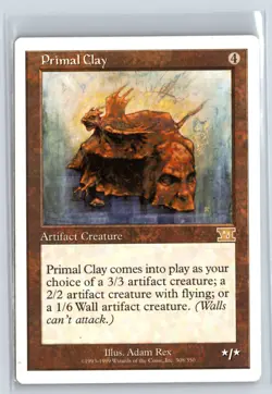 (2X) Primal Clay Sixth Edition Rare - MTG Magic the Gathering Card - Image 1