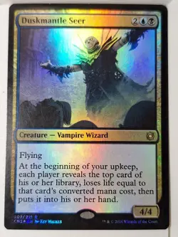 Duskmantle Seer - FOIL - Conspiracy: Take the Crown - Magic the Gathering MTG - Image 1