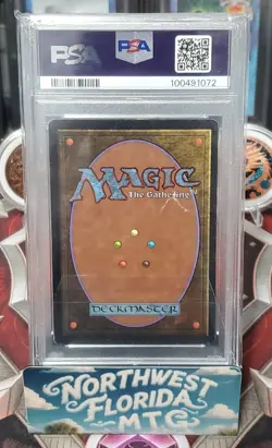 Graded MTG Card - PSA 1 - Arabian Nights - Jeweled Bird - Image 2