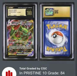 2021 Pokemon SWSH Evolving Skies Rayquaza VM #111/203 CGC 10 Pristine - Image 1