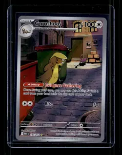 Pokemon Gumshoos - 153/132 - ME01: Mega Evolution (MEG) - Image 1