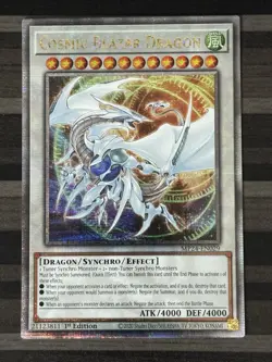 Yugioh | Cosmic Blazar Dragon | MP24 | Quarter Century Rare | 1st Edition | NM - Image 1