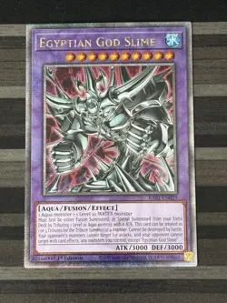 Yugioh | Egyptian God Slime | RA01 | Quarter Century Rare | 1st Edition | NM - Image 1