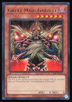 Great Maju Garzett DCR-EN063 | YuGiOh Dark Crisis: 25th Anniversary NM - Image 1