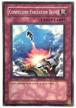 YuGiOh! - Compulsory Evacuation Device - YSD-EN038 - 1st Edition - Common - Image 1