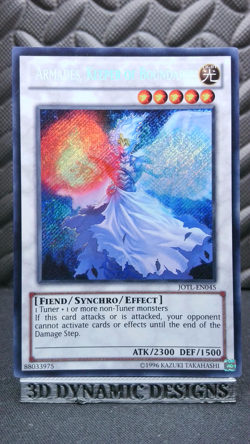 | Yugioh Armades, Keeper of Boundaries JOTL-EN045 Secret Judgment Of NM 🔥 | - Image 1