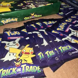 Nintendo Pokemon TCG Trick or Trade BOOster Bundle - 67 Packs Cards New - Image 4