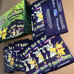 Nintendo Pokemon TCG Trick or Trade BOOster Bundle - 67 Packs Cards New - Image 5