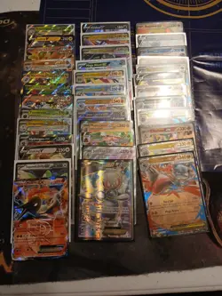 Pokemon 37 Card Lot. Ex, Gx, V, Vmax, Full Art. Charizard, Moltres - Image 1