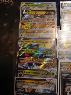 Pokemon 37 Card Lot. Ex, Gx, V, Vmax, Full Art. Charizard, Moltres - Image 2
