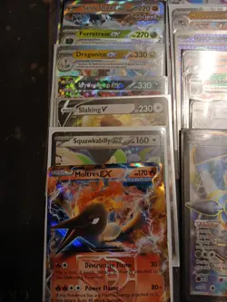 Pokemon 37 Card Lot. Ex, Gx, V, Vmax, Full Art. Charizard, Moltres - Image 3