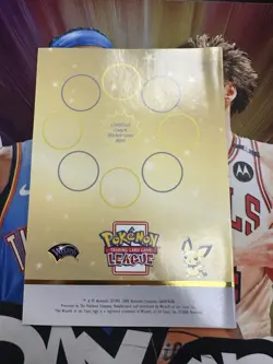 Pokemon Trading Card game League Badge Book - Wizards Of The Coast - Unused JS 1 - Image 2