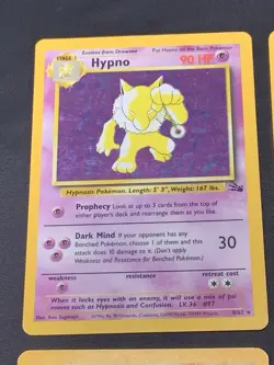 Vintage Pokemon Cards Rare Holo Lot WOTC 1999 MP/HP - Image 2