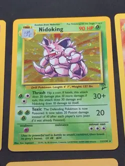 Vintage Pokemon Cards Rare Holo Lot WOTC 1999 MP/HP - Image 3