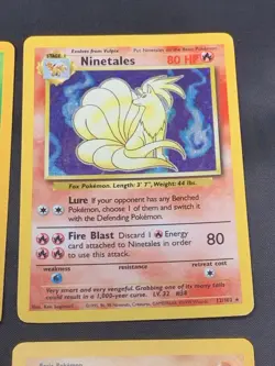 Vintage Pokemon Cards Rare Holo Lot WOTC 1999 MP/HP - Image 4