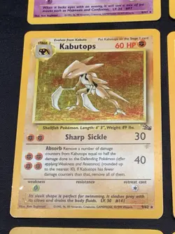 Vintage Pokemon Cards Rare Holo Lot WOTC 1999 MP/HP - Image 5
