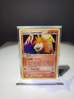 Team Magma's Camerupt 19/95 Non Holo Rare Magma vs Aqua Pokemon Card NM-MT - Image 1