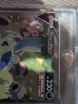 Pokemon TCG Tyranitar v Full Art Holo Rare Alternate Card 155/163 Battle Styles - Image 4