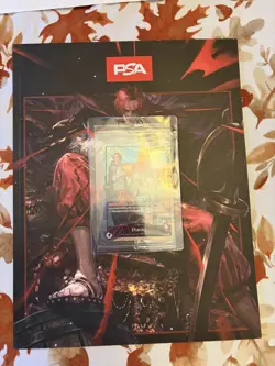 MINT SEALED One Piece SHANKS OP09-001 - Promo Card PSA July 2025 (with magazine) - Image 1