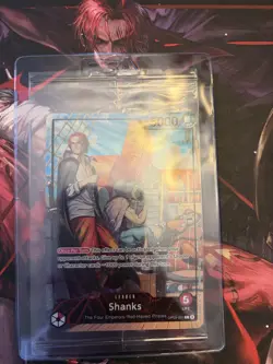 MINT SEALED One Piece SHANKS OP09-001 - Promo Card PSA July 2025 (with magazine) - Image 2