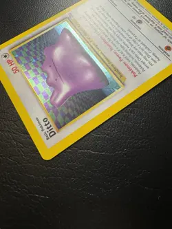 Pokemon TCG Ditto 3/62 Fossil Holo Rare Unlimited Trading Card LP Condition - Image 4