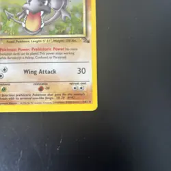 1999 Aerodactyl Pokemon Card Holo Fossil Set 1/62 WOTC - Image 5