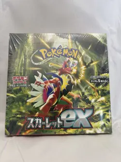 Pokemon Card Scarlet ex Booster Box SV1S Japanese SEALED Scarlet and Violet TCG - Image 1