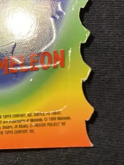 Charmeleon Pokemon Card TCG Topps 5 Of 12 Die Cut - Image 3