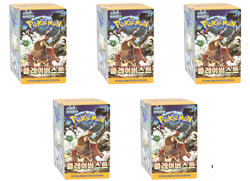 POKEMON CARD SCARLET&VIOLET CLAY BURST BOOSTER PACK 5BOX 150PACKS Korean ver - Image 1