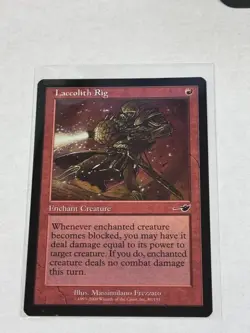 Laccolith Rig Nemesis #88 MTG Magic the Gathering - Image 1