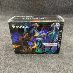 Magic: The Gathering Final Fantasy Gift Bundle, Sealed Box is Worn - Image 1
