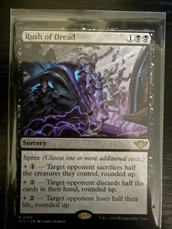 MTG Magic the Gathering Rush of Dread (104/441) Outlaws of Thunder Junction - Image 1