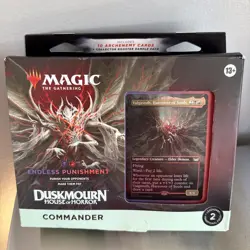 ENDLESS PUNISHMENT DUSKMOURN COMMANDER DECK MAGIC THE GATHERING (FREE SHIPPING) - Image 1