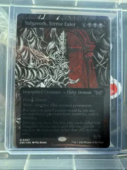 Valgavoth, Terror Eater (Showcase) (Textured Foil) Duskmourn: House of Horror... - Image 1