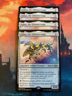MTG Modern Horizons 2 Zabaz the Glimmerwasp x 4 - Image 1