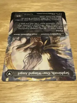 MTG - Sephiroth, Fabled SOLDIER - borderless nonfoil - 0317 - Near mint - Image 4