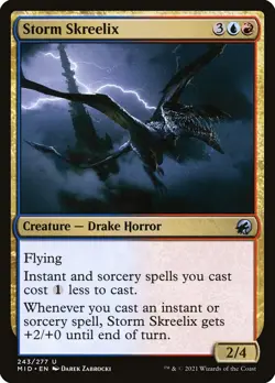 [MTG] Storm Skreelix (243) (MID) NM - Image 1
