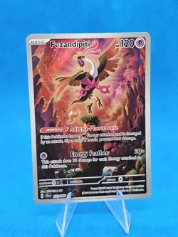 Pokemon Shrouded Fable SV6.5 Fezandipiti 073/064 IR Illustration Rare NM - Image 1